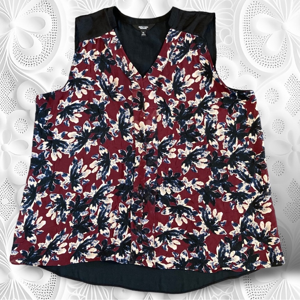 Simply Vera Vera Wang Hi-Low Blouse